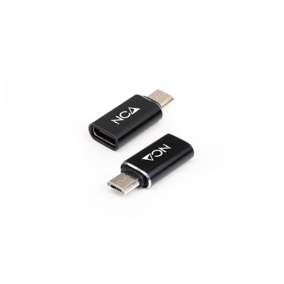 Nanocable Adaptador Micro USB a USB-C, Micro BM- USB-CH, Negro