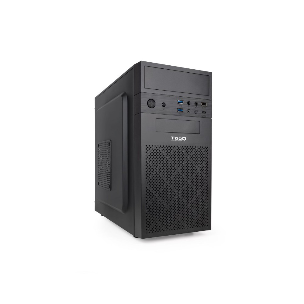 TooQ Caja Minitorre Micro-ATX Negra