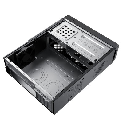 UNYKAch Caja Ordenador Micro ATX UK2011 Con Fuente de Alimentación SFX de 450W incluida, 2 Conectores USB 3.0 y 2 Conectores Ty