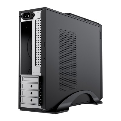 UNYKAch Caja Ordenador Micro ATX UK2011 Con Fuente de Alimentación SFX de 450W incluida, 2 Conectores USB 3.0 y 2 Conectores Ty