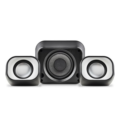 NGS COMET 2.1 conjunto de altavoces 11 W Universal Negro, Blanco 2.1 canales De 2 vías 3 W