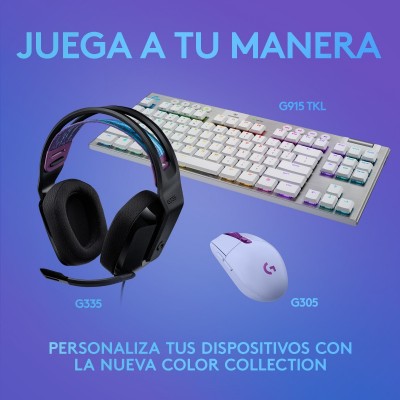 Logitech G G335 Auriculares Alámbrico Diadema Juego Negro