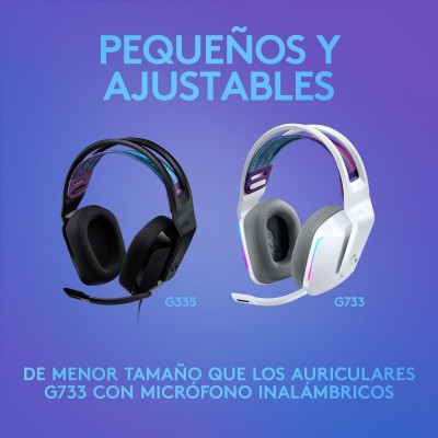 Logitech G G335 Auriculares Alámbrico Diadema Juego Negro