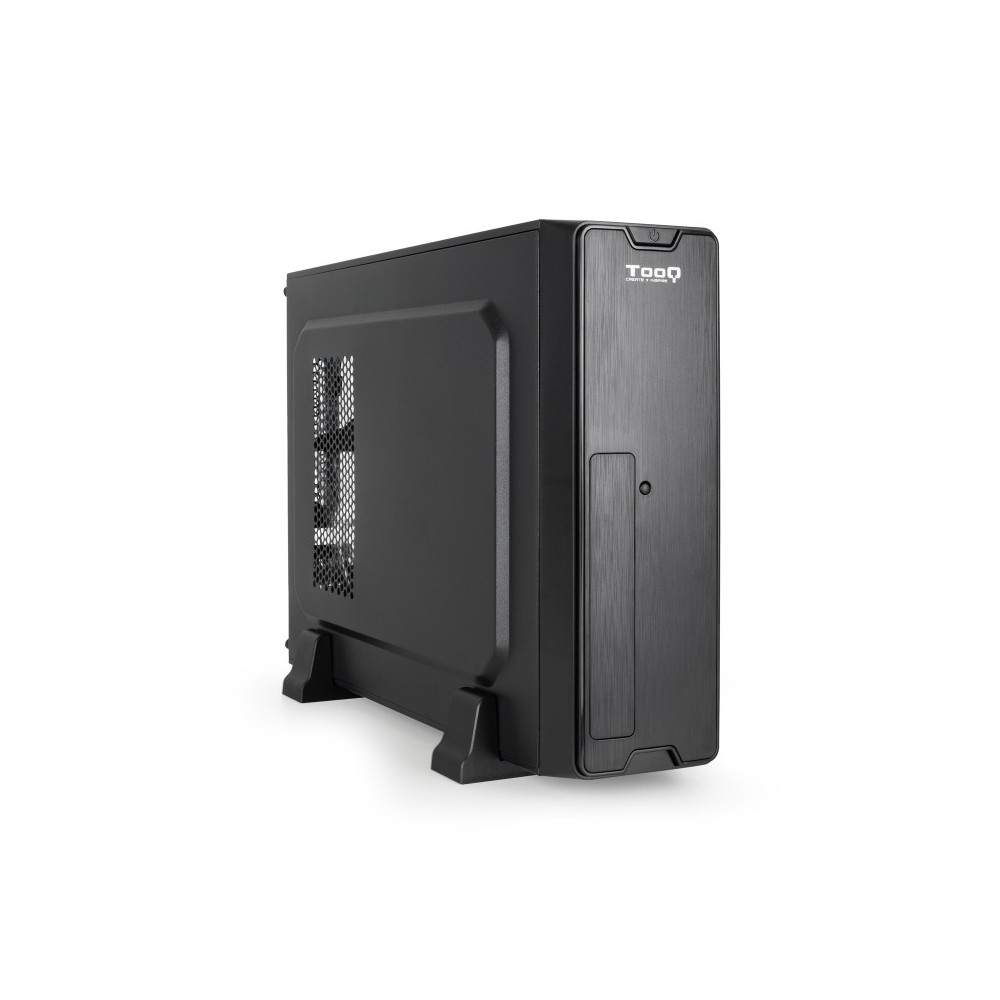 TooQ Caja Slim Micro-ATX TQC-3007U3C-B, Negra