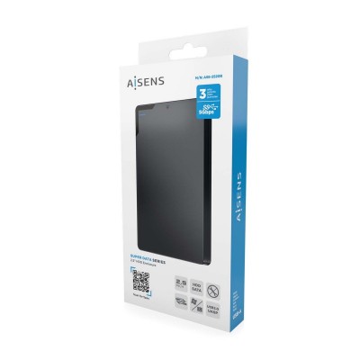 AISENS Caja Externa 2,5″ 9.5mm SATA a USB 3.0USB3.1 Gen1, Negra