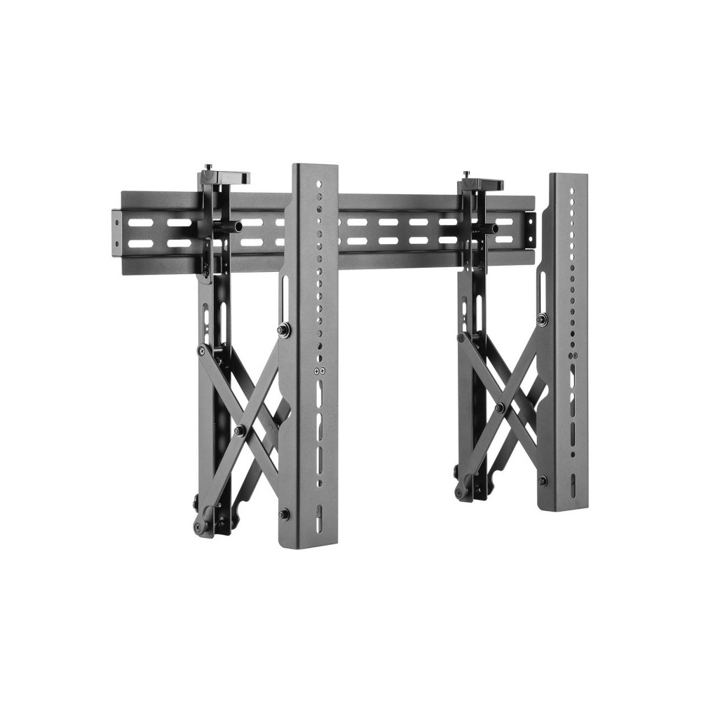 AISENS Soporte para Videowall Nivelable y Función Pop-Out para TV 45Kg de 37-70, Negro