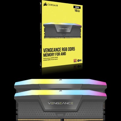 Corsair Vengeance RGB CMH32GX5M2B5200Z40K módulo de memoria 32 GB 2 x 16 GB DDR5 5200 MHz