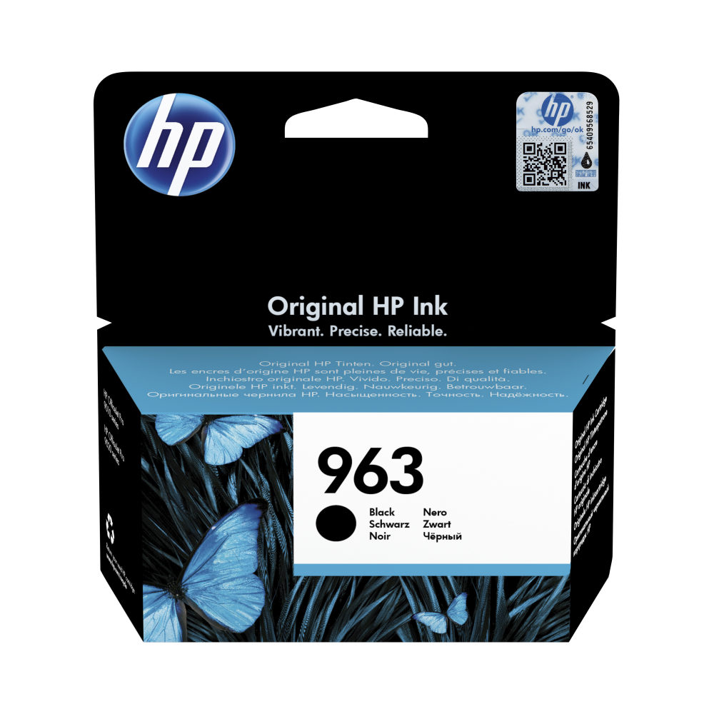 HP Cartucho de tinta Original 963 negro