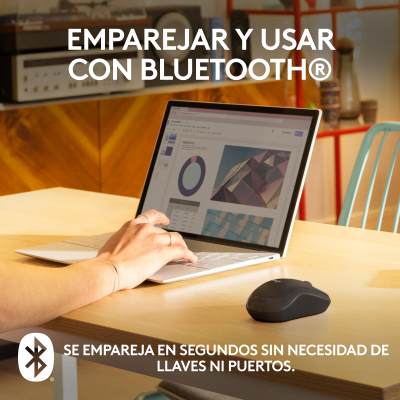 Logitech M240 ratón Ambidextro Bluetooth
