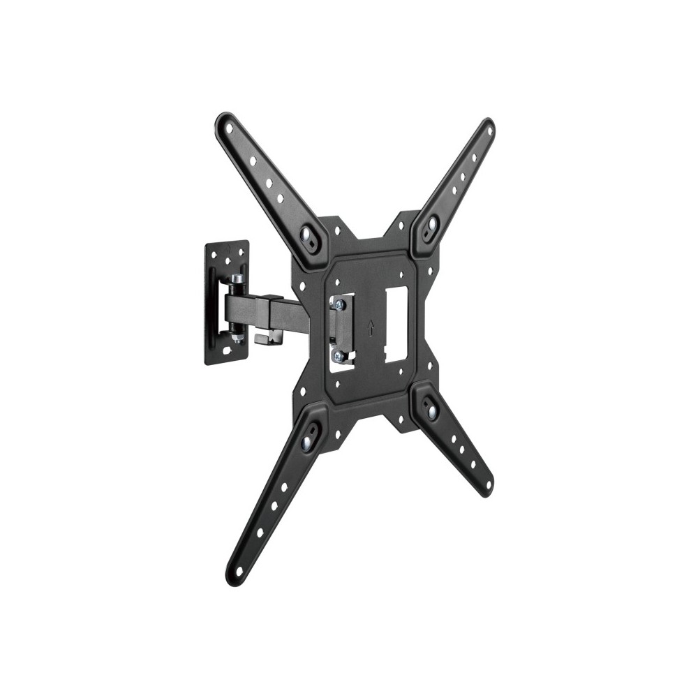 AISENS Soporte Eco Giratorio, Inclinable Para MonitorTV 30kg (2 Pivotes) De 23-55, Negro