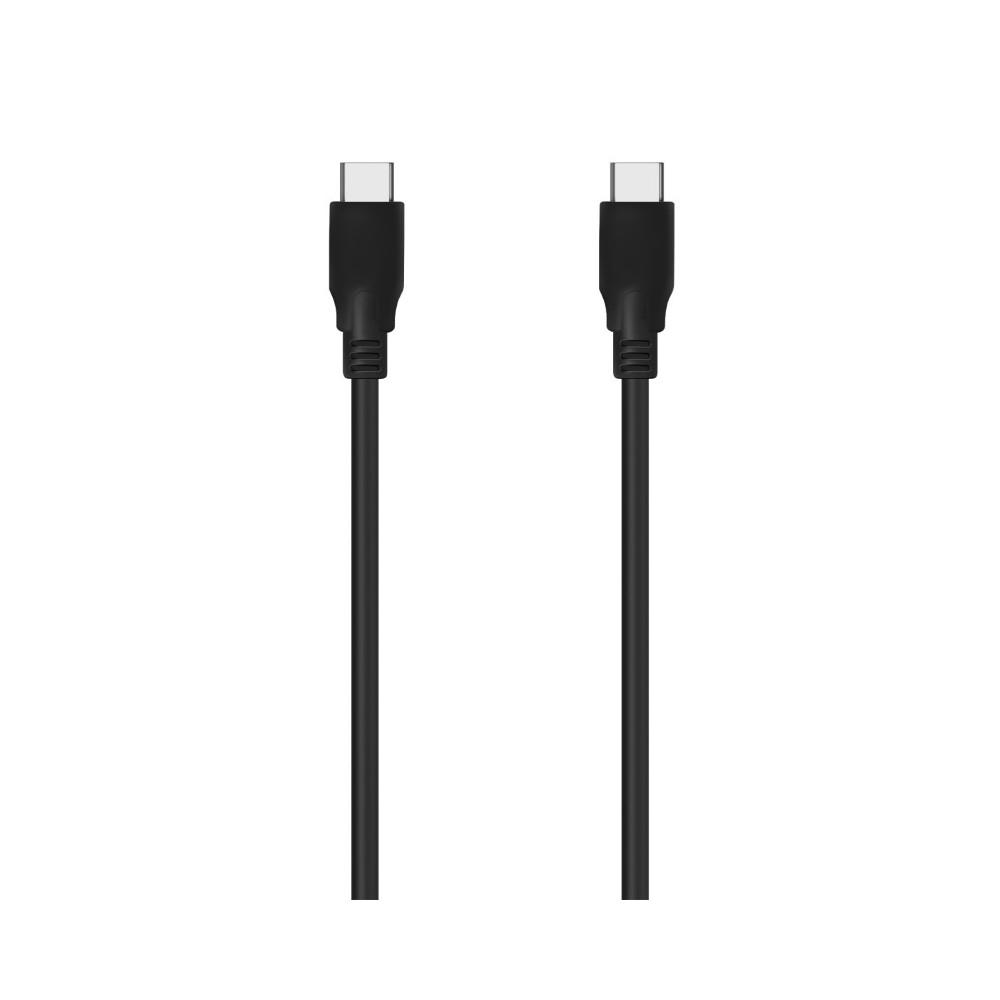 AISENS Cable USB 3.2 Gen2x2 20Gbps 8k@30Hz 5A 100w E-Marker, Tipo USB-CM-USB-CM, Negro, 0.6m