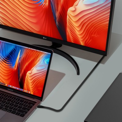 AISENS Cable USB 3.2 Gen2x2 20Gbps 8k@30Hz 5A 100w E-Marker, Tipo USB-CM-USB-CM, Negro, 0.6m