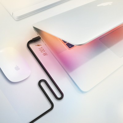 AISENS Cable USB 3.2 Gen2x2 20Gbps 8k@30Hz 5A 100w E-Marker, Tipo USB-CM-USB-CM, Negro, 0.6m