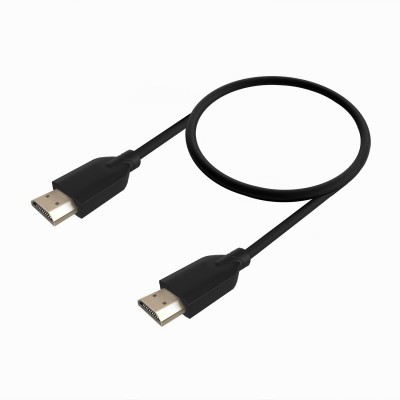 AISENS Cable HDMI V2.0 CCS Premium Alta Velocidad  Hec 4K@60Hz 18Gbps, AM-AM, Negro, 0.5m