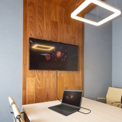 AISENS Cable HDMI V2.0 Premium Alta Velocidad  Hec 4K@60Hz 18Gbps, AM-AM, Negro, 1.5m