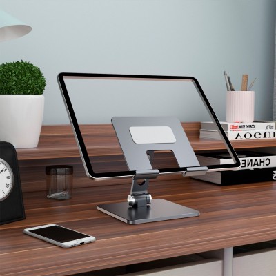 AISENS Soporte de Sobremesa Tamaño XXL Ajustable (2 Pivotes) para Movil  Tablet, Gris