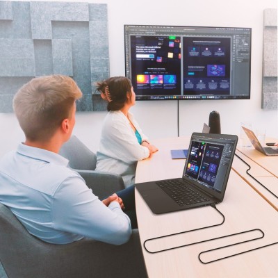 AISENS Cable HDMI V2.0 CCS Premium Alta Velocidad  Hec 4K@60Hz 18Gbps, AM-AM, Negro, 7.0m