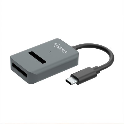AISENS USB-C Dock M.2 (NGFF) ASUC-M2D012-GR SATANVMe A USB3.1 Gen2, Gris