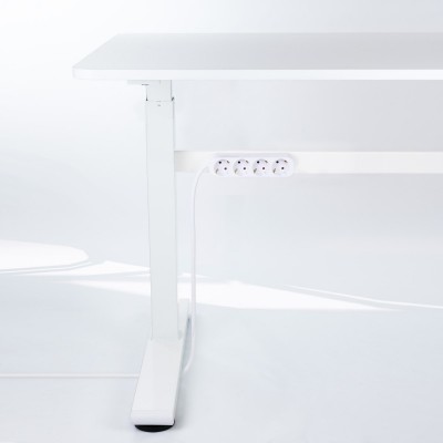 Nanocable Regleta de Enchufes con 4 Tomas, 1.4 m, Blanco