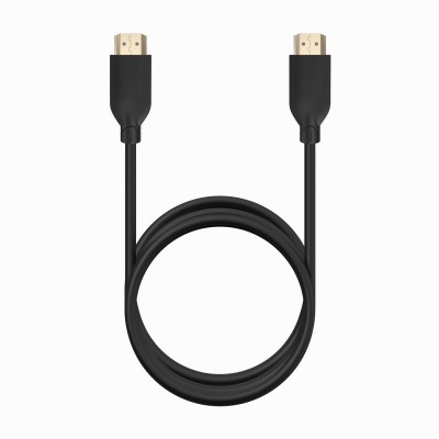 AISENS Cable HDMI V2.0 CCS Premium Alta Velocidad  Hec 4K@60Hz 18Gbps, AM-AM, Negro, 2.0m