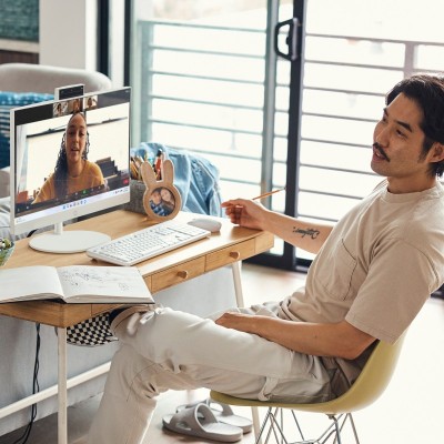 HP 24-cr0057ns Intel® Core™ i3 i3-1315U 60,5 cm (23.8") 1920 x 1080 Pixeles PC todo en uno 8 GB DDR4-SDRAM 512 GB SSD Windows 1