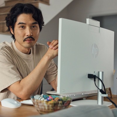 HP 24-cr0057ns Intel® Core™ i3 i3-1315U 60,5 cm (23.8") 1920 x 1080 Pixeles PC todo en uno 8 GB DDR4-SDRAM 512 GB SSD Windows 1