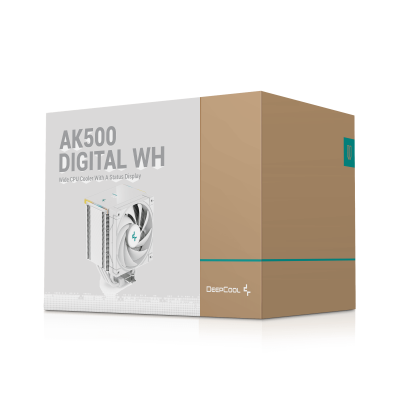 DeepCool AK500 Digital WH Procesador Refrigerador de aire 12 cm Blanco 1 pieza(s)