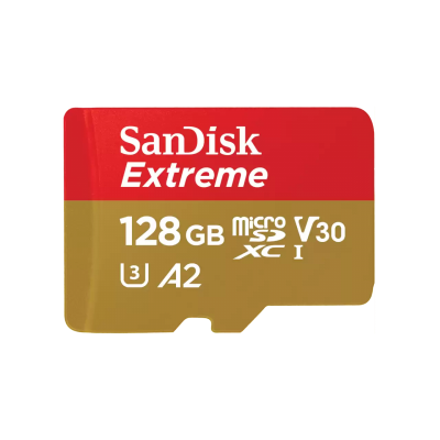 SanDisk Extreme 128 GB MicroSDXC UHS-I Clase 10