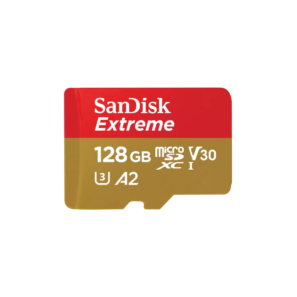 SanDisk Extreme 128 GB MicroSDXC UHS-I Clase 10