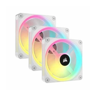 Corsair CO-9051006-WW sistema de refrigeración para ordenador Carcasa del ordenador Ventilador 12 cm Blanco 3 pieza(s)