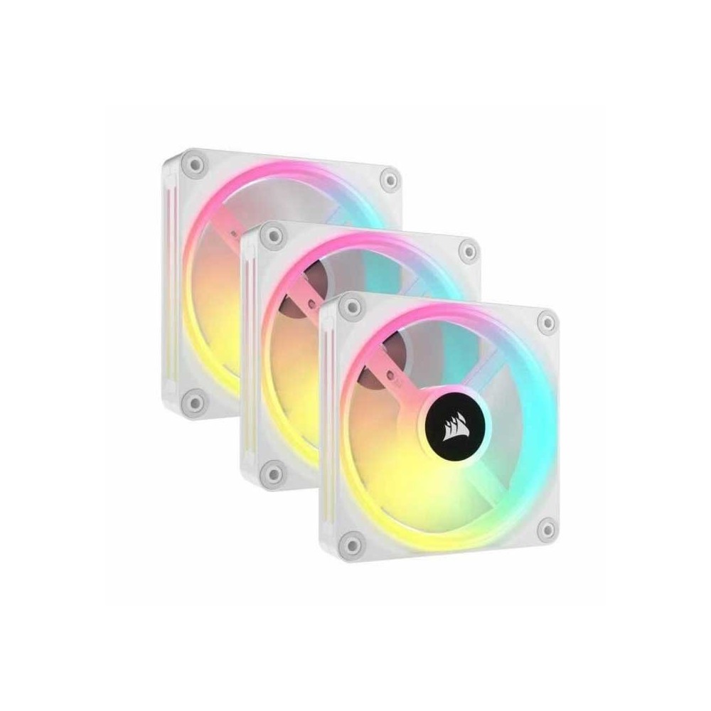 Corsair CO-9051006-WW sistema de refrigeración para ordenador Carcasa del ordenador Ventilador 12 cm Blanco 3 pieza(s)