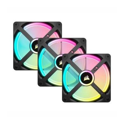 Corsair Air CO-9051002-WW sistema de refrigeración para ordenador Carcasa del ordenador Ventilador 12 cm Negro 3 pieza(s)