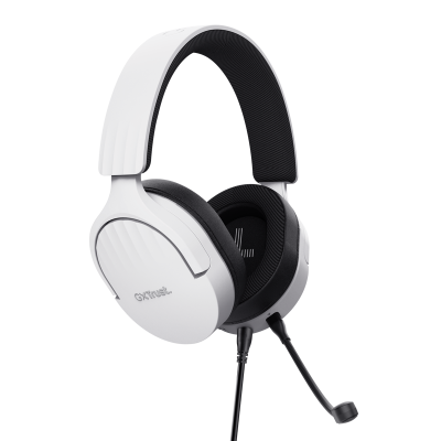 Trust GXT 489W FAYZO Auriculares Alámbrico Diadema Juego Negro, Blanco