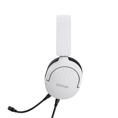 Trust GXT 489W FAYZO Auriculares Alámbrico Diadema Juego Negro, Blanco