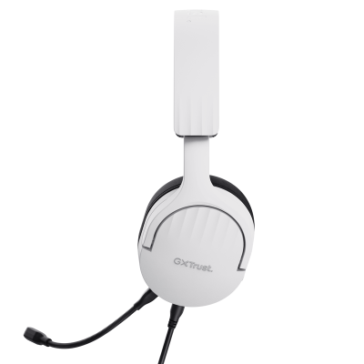 Trust GXT 489W FAYZO Auriculares Alámbrico Diadema Juego Negro, Blanco