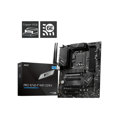 MSI PRO B760-P WIFI DDR4 placa base LGA 1700 micro ATX