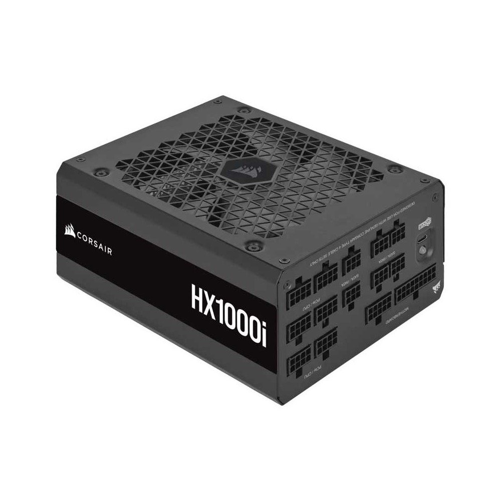 Corsair HX1000i unidad de fuente de alimentación 1000 W 24-pin ATX ATX Negro