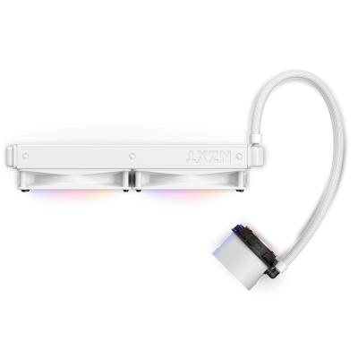 NZXT Kraken 280 RGB Procesador Sistema de refrigeración líquida todo en uno 14 cm Blanco 1 pieza(s)