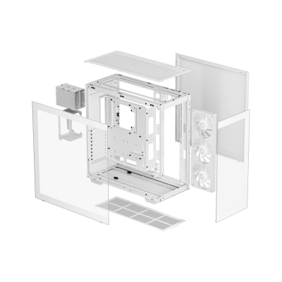 DeepCool CH780 WH Torre Blanco