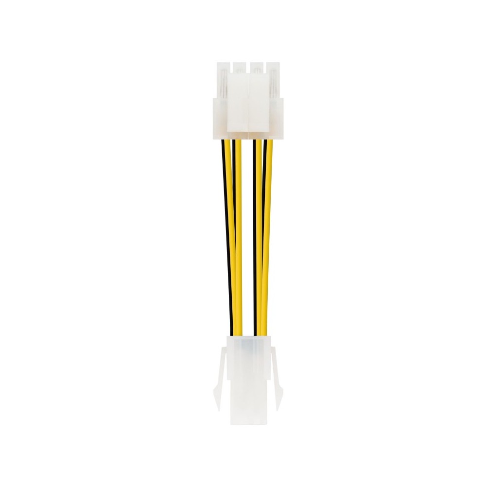 Nanocable CABLE ALIM. 4PINH-4+4PINM 15CM