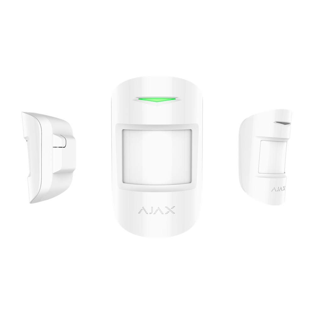 Ajax MotionProtect Sensor infrarrojo pasivo (PIR) Inalámbrico Techopared Blanco