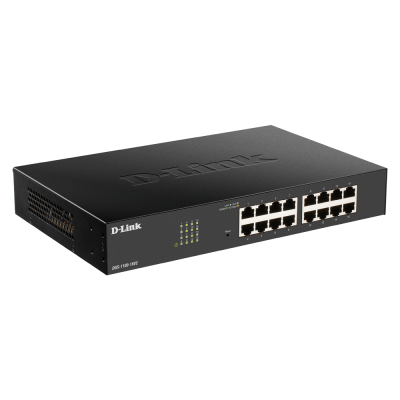 D-Link DGS-1100-24PV2 Gestionado L2 Gigabit Ethernet (101001000) Energía sobre Ethernet (PoE) Negro