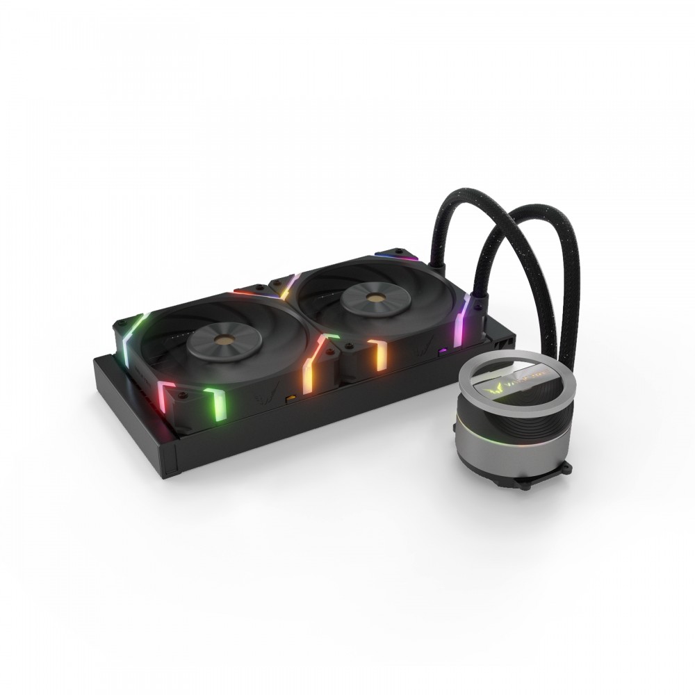 REFRIGERACION LIQUIDO CPU VALKYRIE DRAGONFANG 240 ARGB NEGRO