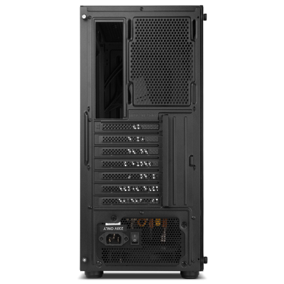 NOX Hummer Frost Midi Tower Negro