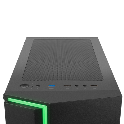 NOX Infinity Gamma Midi Tower Negro