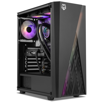 NOX Hummer Frost Midi Tower Negro