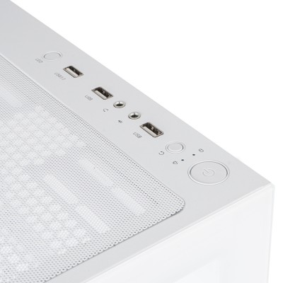 NOX NXHUMMERVSNWH carcasa de ordenador Midi Tower Blanco