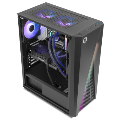 NOX Hummer Frost Midi Tower Negro