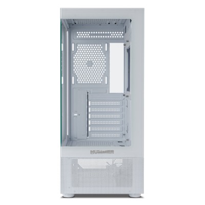 NOX NXHUMMERVSNWH carcasa de ordenador Midi Tower Blanco