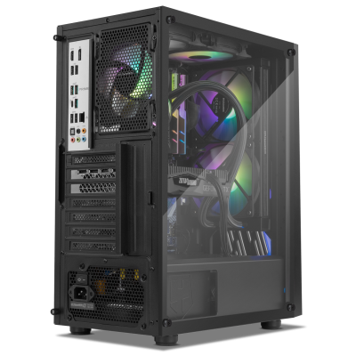 NOX Hummer Frost Midi Tower Negro